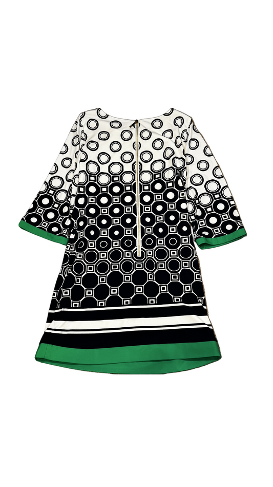 Eliza J Geometric Print Shift Dress — Size 6