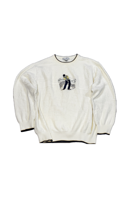 Cypress Links Golf Crewneck Sweater — Size L